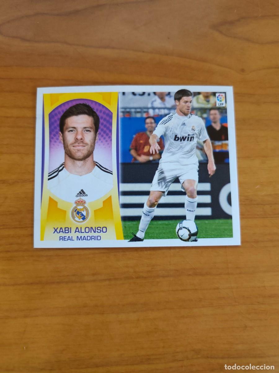 Collectable Antique Stickers: LIGA ESTE 2009-2010 XABI ALONSO (R. MADRID) FICHAJE N&ordm; 33 SIN PEGAR