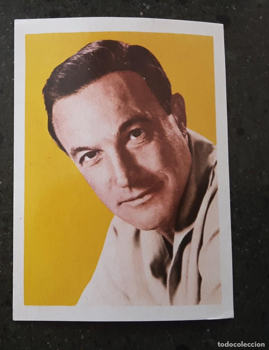 Coleccionismo cromos antiguos: GENE KELLY , CROMO COLECCI&Oacute;N ARTISTAS, EDITORIAL BRUGUERA A&Ntilde;O 1972.