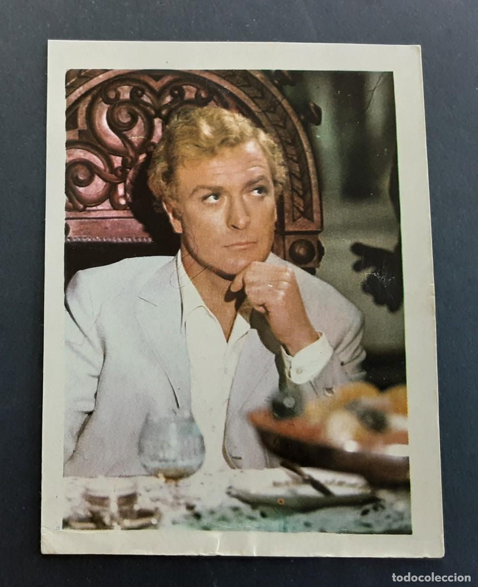 Coleccionismo cromos antiguos: MICHAEL CAINE , CROMO COLECCI&Oacute;N ARTISTAS, EDITORIAL BRUGUERA A&Ntilde;O 1972.