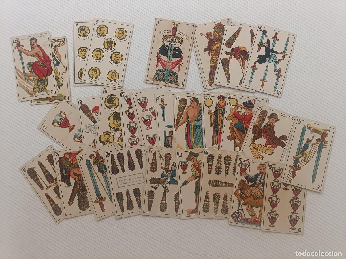 Coleccionismo cromos antiguos: BARAJA DE CINE CINEMATOGR&Aacute;FICA INCOMPLETA DE 29 CARTAS ESPA&Ntilde;OLAS CROMOS DE CHOCOLATES JAIME BOIX