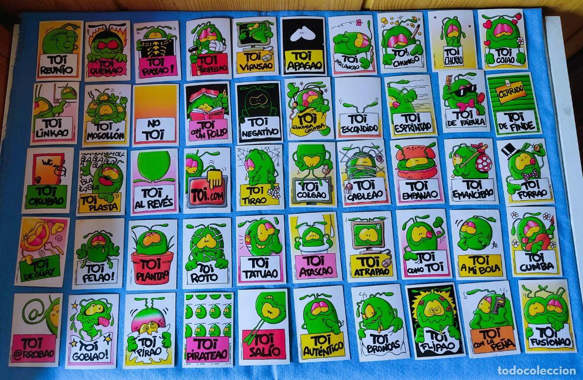 Coleccionismo cromos antiguos: COLECCION COMPLETA 50 CROMOS DIFERENTES DE BOLLY TOIS TOI DE BOLLYCAO EN EXCELENTE ESTADO