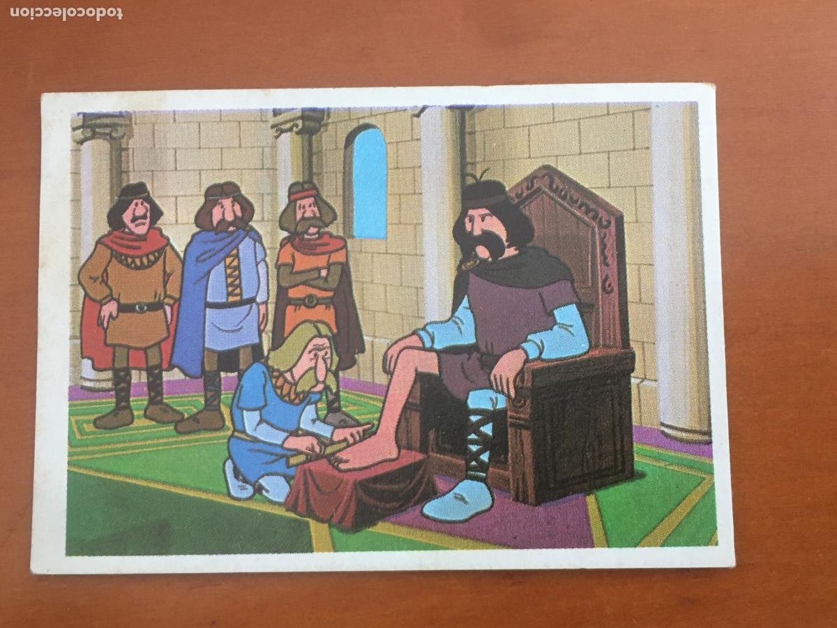 Coleccionismo cromos antiguos: panrico erase una vez el hombre cromo n&ordm; 67 nunca pegado nuevo de sobre
