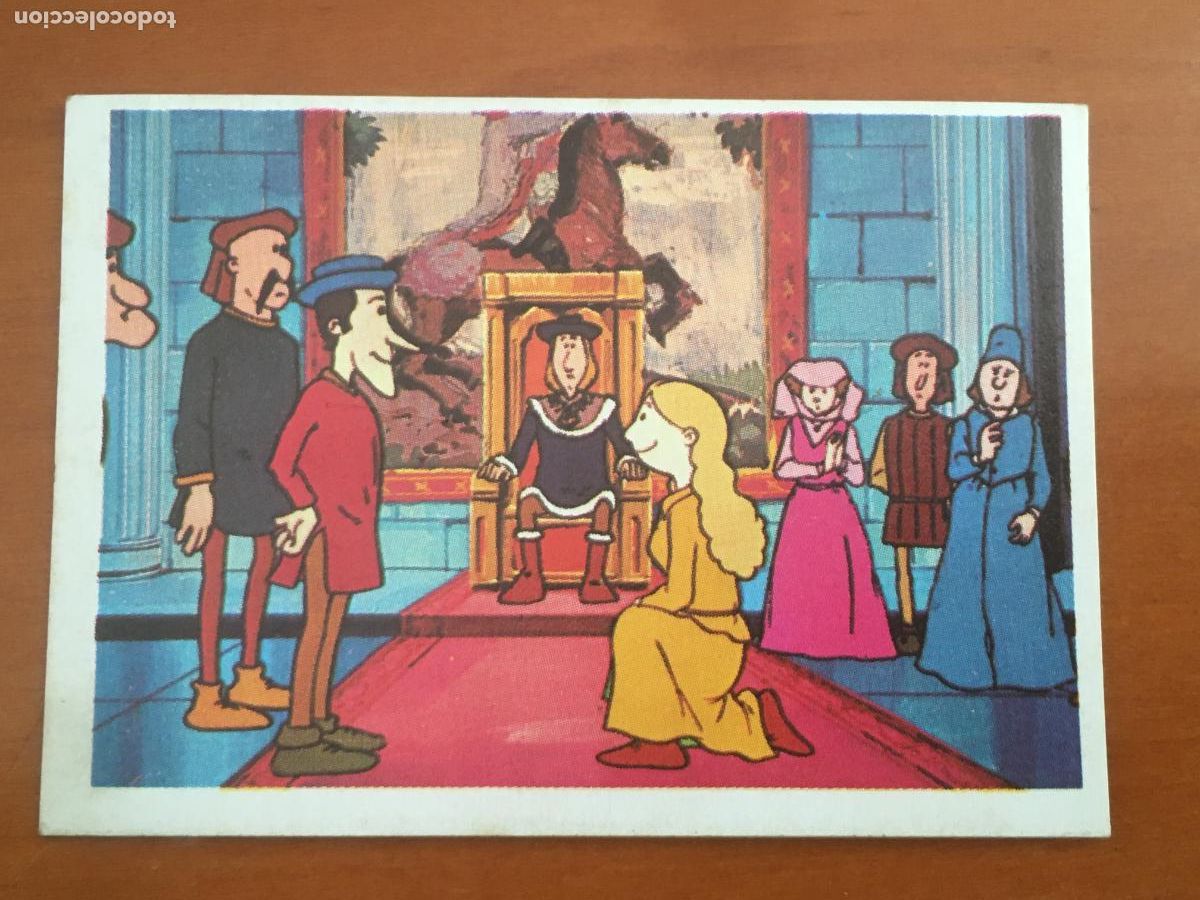 Coleccionismo cromos antiguos: panrico erase una vez el hombre cromo n&ordm; 93 nunca pegado nuevo de sobre