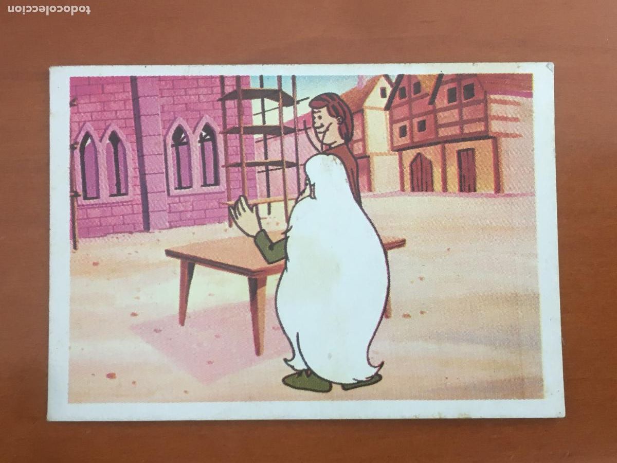 Coleccionismo cromos antiguos: panrico erase una vez el hombre cromo n&ordm; 78 nunca pegado nuevo de sobre