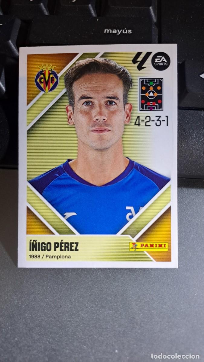 Coleccionismo cromos antiguos: CROMO I&Ntilde;IGO PEREZ 2 VILLARREAL LIGA 2026 2027 26 27 ESTE PANINI NUNCA PEGADO