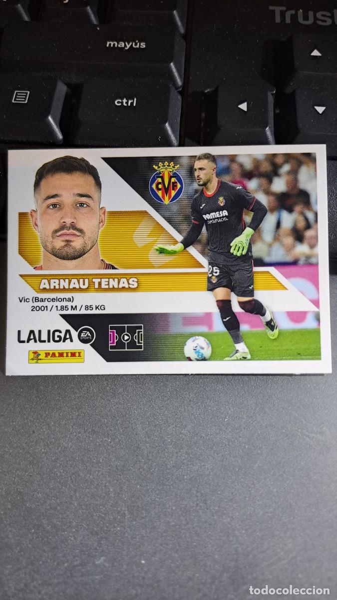 Coleccionismo cromos antiguos: CROMO ARNAU TENAS 4 VILLARREAL LIGA 2026 2027 26 27 ESTE PANINI NUNCA PEGADO