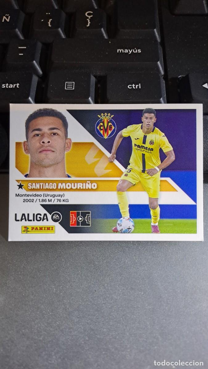 Coleccionismo cromos antiguos: CROMO MOURI&Ntilde;O 5 VILLARREAL LIGA 2026 2027 26 27 ESTE PANINI NUNCA PEGADO