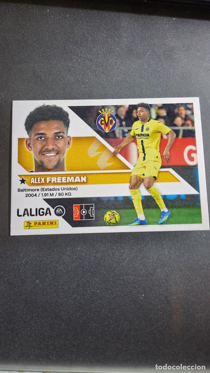 Coleccionismo cromos antiguos: CROMO FREEMAN 7B 7 B VILLARREAL LIGA 2026 2027 26 27 ESTE PANINI NUNCA PEGADO