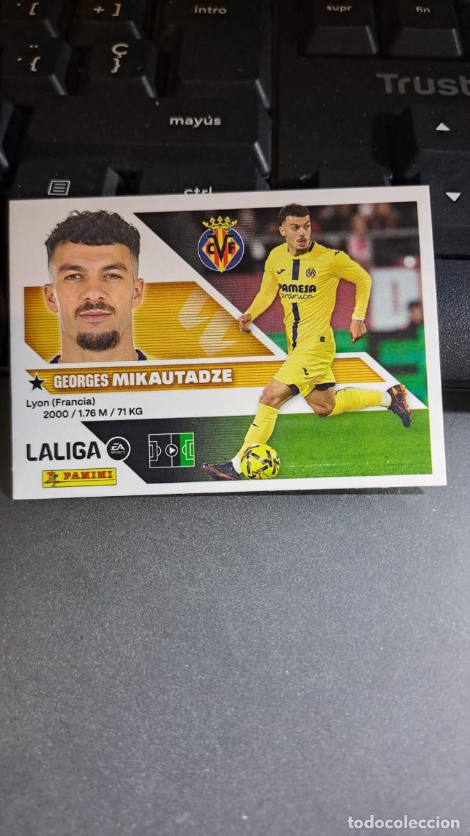 Coleccionismo cromos antiguos: CROMO MIKAUTADZE 19 VILLARREAL LIGA 2026 2027 26 27 ESTE PANINI NUNCA PEGADO