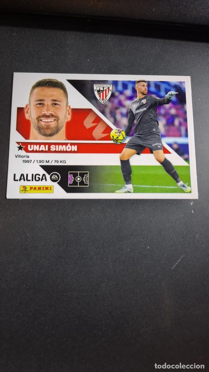 Coleccionismo cromos antiguos: CROMO UNAI SIMON 3 ATHLETIC CLUB DE BILBAO LIGA 2026 2027 26 27 ESTE PANINI NUNCA PEGADO