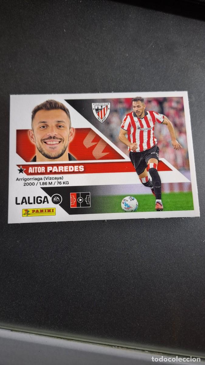 Coleccionismo cromos antiguos: CROMO PAREDES 6A 6 A ATHLETIC CLUB DE BILBAO LIGA 2026 2027 26 27 ESTE PANINI NUNCA PEGADO