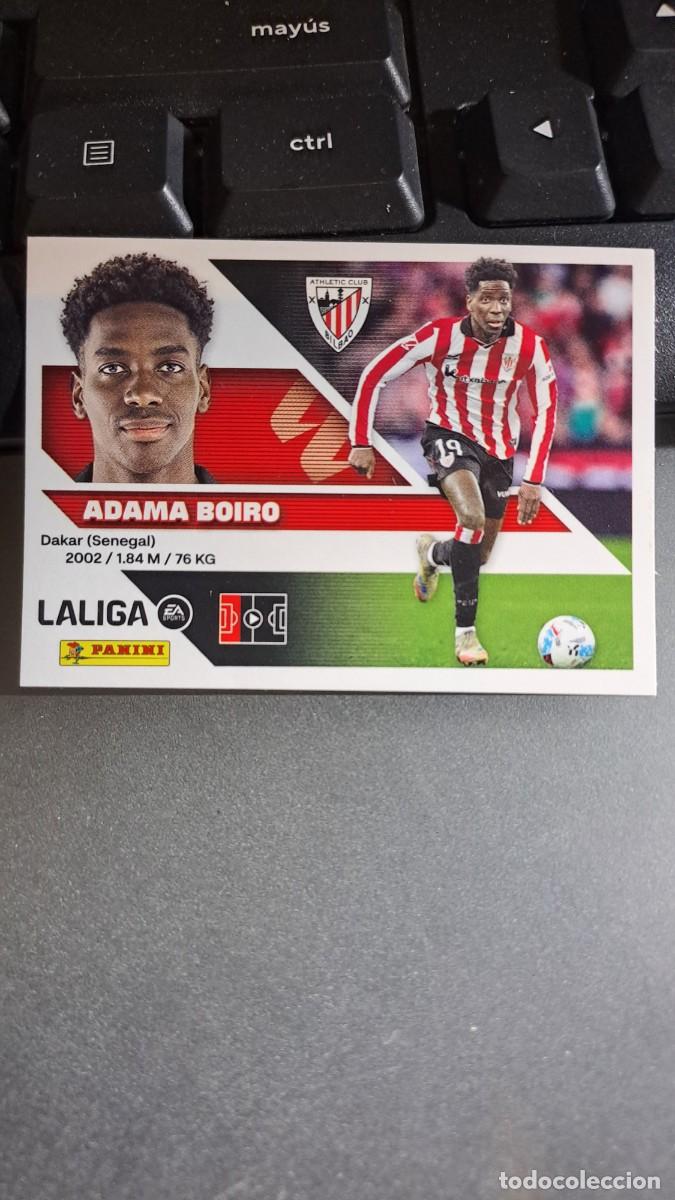 Coleccionismo cromos antiguos: CROMO ADAMA BOIRO 9B 9 B ATHLETIC CLUB DE BILBAO LIGA 2026 2027 26 27 ESTE PANINI NUNCA PEGADO