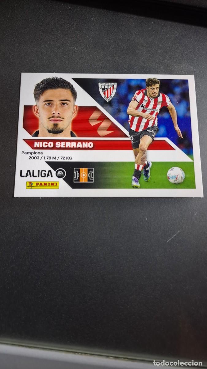 Coleccionismo cromos antiguos: CROMO NICO SERRANO 15 ATHLETIC CLUB DE BILBAO LIGA 2026 2027 26 27 ESTE PANINI NUNCA PEGADO