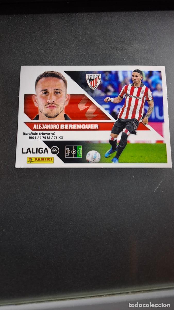 Coleccionismo cromos antiguos: CROMO BERENGUER 16 ATHLETIC CLUB DE BILBAO LIGA 2026 2027 26 27 ESTE PANINI NUNCA PEGADO
