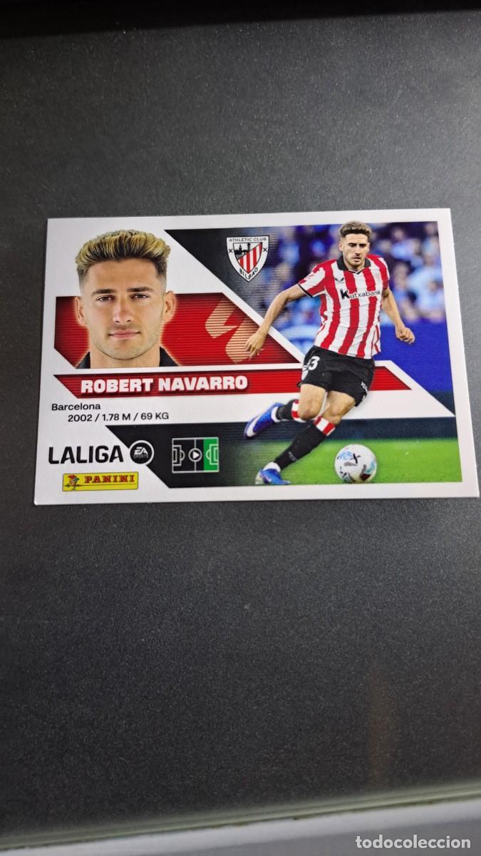 Coleccionismo cromos antiguos: CROMO ROBERT NAVARRO 17A 17 A ATHLETIC CLUB DE BILBAO LIGA 2026 2027 26 27 ESTE PANINI NUNCA PEGADO