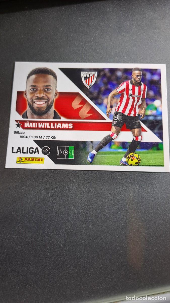 Coleccionismo cromos antiguos: CROMO WILLIAMS 19 ATHLETIC CLUB DE BILBAO LIGA 2026 2027 26 27 ESTE PANINI NUNCA PEGADO