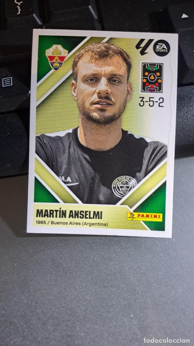 Coleccionismo cromos antiguos: CROMO MARTIN ANSELMI 2 ENTRENADOR ELCHE LIGA 2026 2027 26 27 ESTE PANINI NUNCA PEGADO