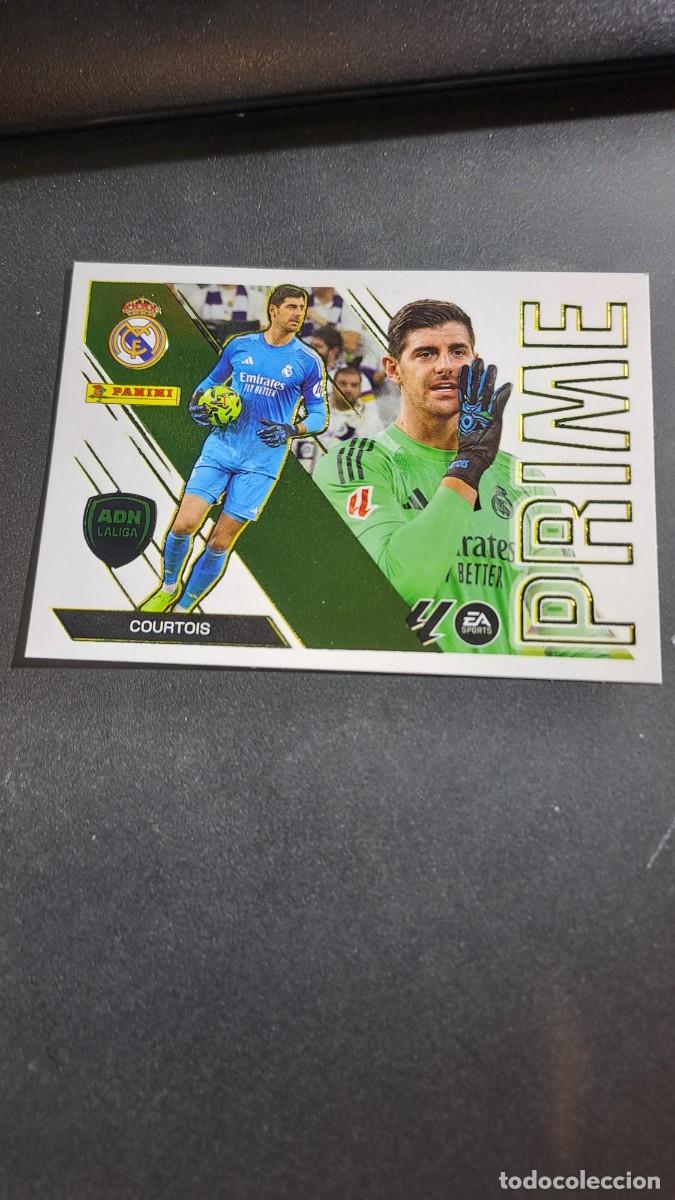 Coleccionismo cromos antiguos: CROMO COURTOIS 3 PRIME 3 REAL MADRID ADN LA LIGA 2026 2027 26 27 ESTE PANINI NUNCA PEGADO