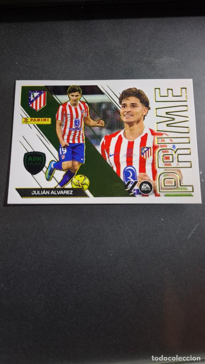 Collezionismo Figurine antiche: CROMO JULIAN ALVAREZ 5 PRIME 5 ATLETICO DE MADRID ADN LIGA 2026 2027 26 27 ESTE PANINI NUNCA PEGADO