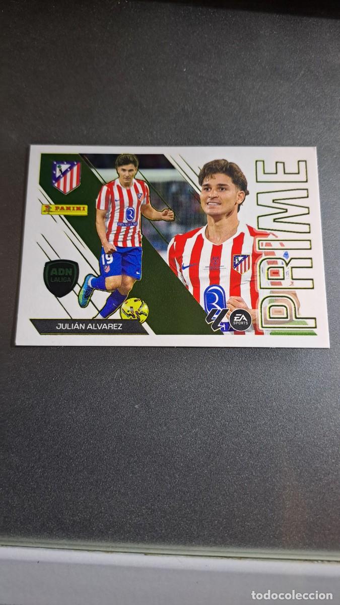 Collezionismo Figurine antiche: CROMO JULIAN ALVAREZ 5 PRIME 5 ATLETICO DE MADRID ADN LIGA 2026 2027 26 27 ESTE PANINI NUNCA PEGADO