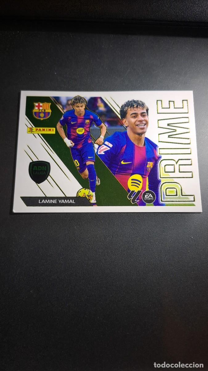 Coleccionismo cromos antiguos: CROMO LAMINE YAMAL 6 PRIME 6 BARCELONA ADN LA LIGA 2026 2027 26 27 ESTE PANINI NUNCA PEGADO