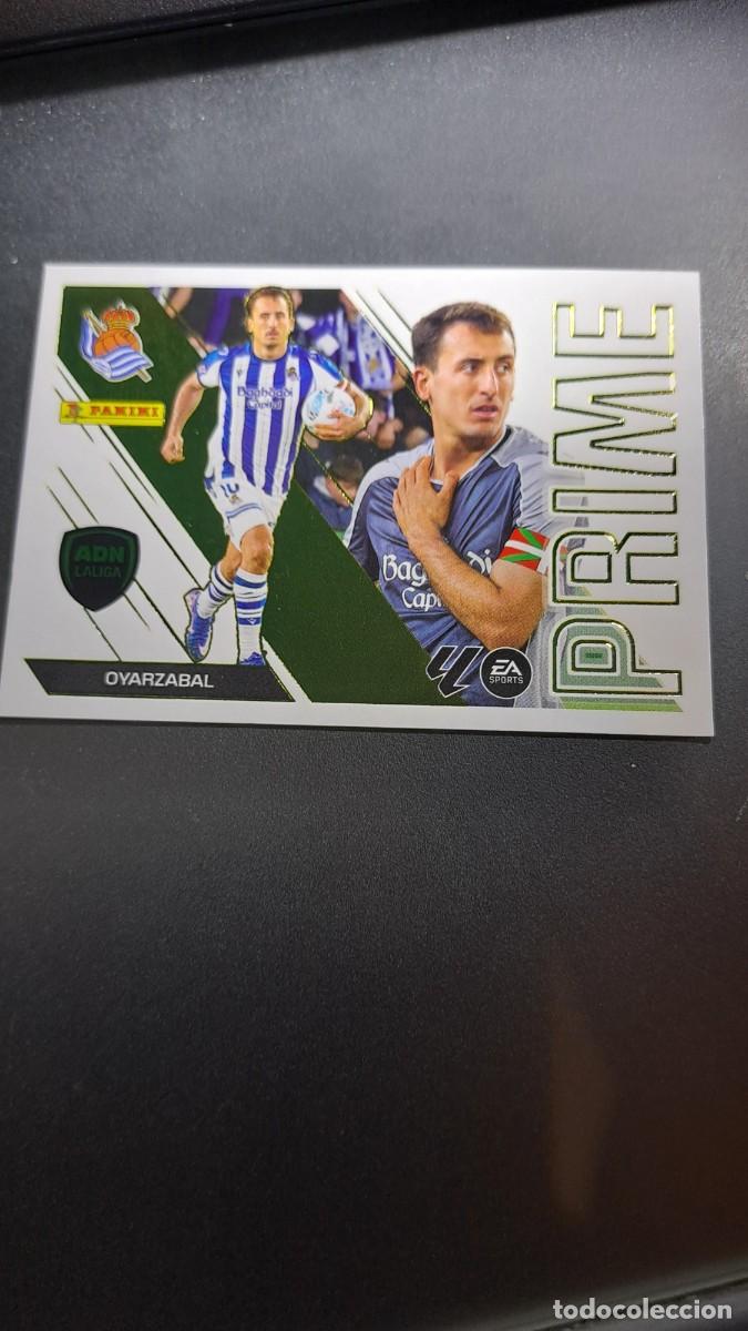 Coleccionismo cromos antiguos: CROMO OYARZABAL 11 PRIME 11 REAL SOCIEDAD ADN LA LIGA 2026 2027 26 27 ESTE PANINI NUNCA PEGADO