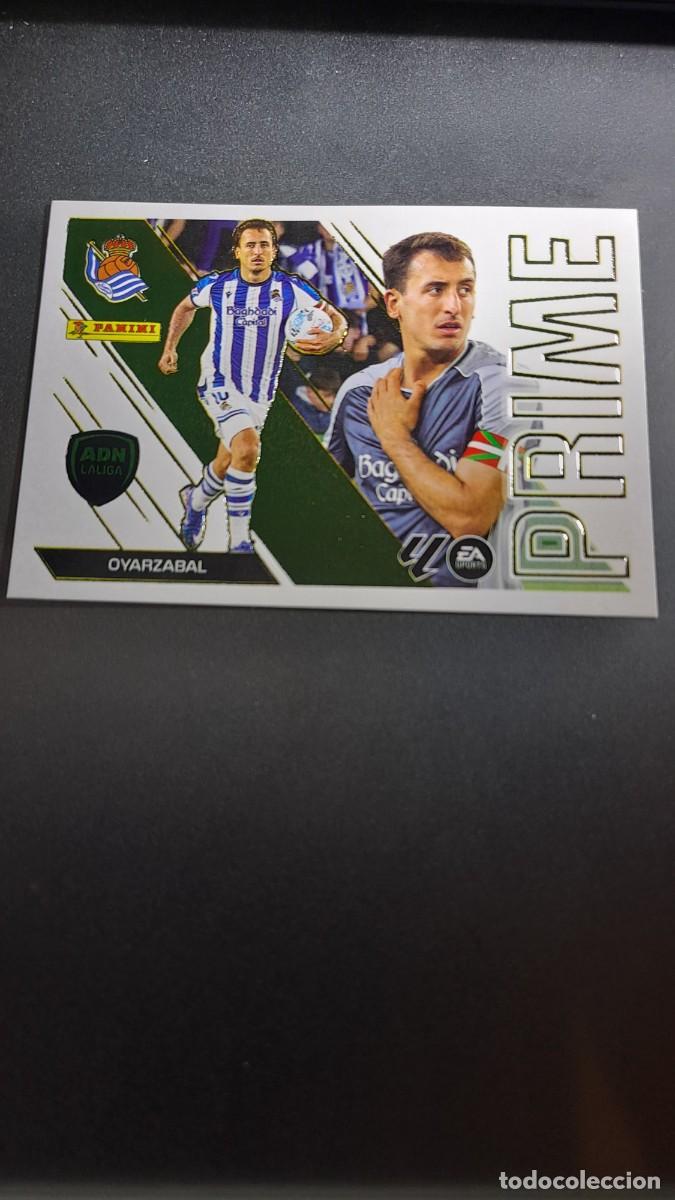 Coleccionismo cromos antiguos: CROMO OYARZABAL 11 PRIME 11 REAL SOCIEDAD ADN LA LIGA 2026 2027 26 27 ESTE PANINI NUNCA PEGADO