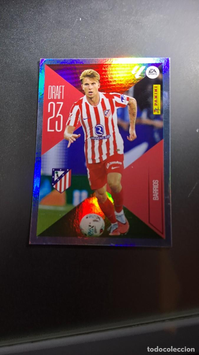 Coleccionismo cromos antiguos: CROMO BARRIOS 3 DRAFT 23 3 ATLETICO DE MADRID LIGA 2026 2027 26 27 ESTE PANINI NUNCA PEGADO