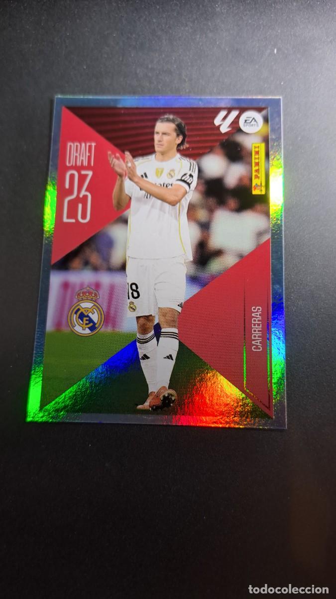 Coleccionismo cromos antiguos: CROMO CARRERAS 5 DRAFT 23 5 REAL MADRID LIGA 2026 2027 26 27 ESTE PANINI NUNCA PEGADO