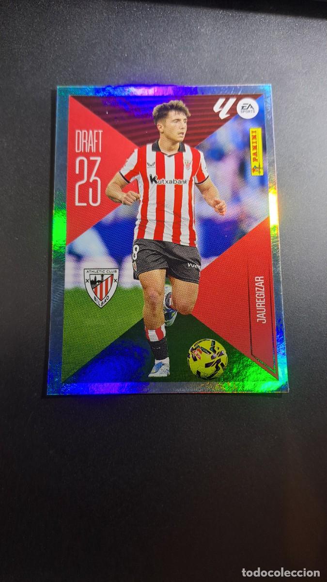 Coleccionismo cromos antiguos: CROMO JAUREGIZAR 11 DRAFT 23 11 ATHLETIC CLUB DE BILBAO LIGA 2026 2027 26 27 ESTE PANINI NUNCA PEGAD