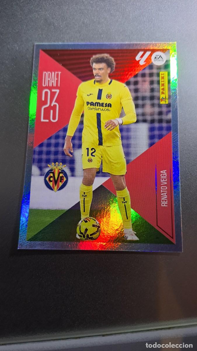 Coleccionismo cromos antiguos: CROMO RENATO VEIGA 20 DRAFT 23 20 VILLARREAL LIGA 2026 2027 26 27 ESTE PANINI NUNCA PEGADO