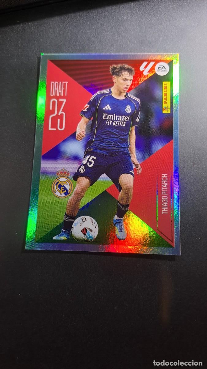 Coleccionismo cromos antiguos: CROMO THIAGO PITARCH 22 DRAFT 23 22 REAL MADRID LIGA 2026 2027 26 27 ESTE PANINI NUNCA PEGADO