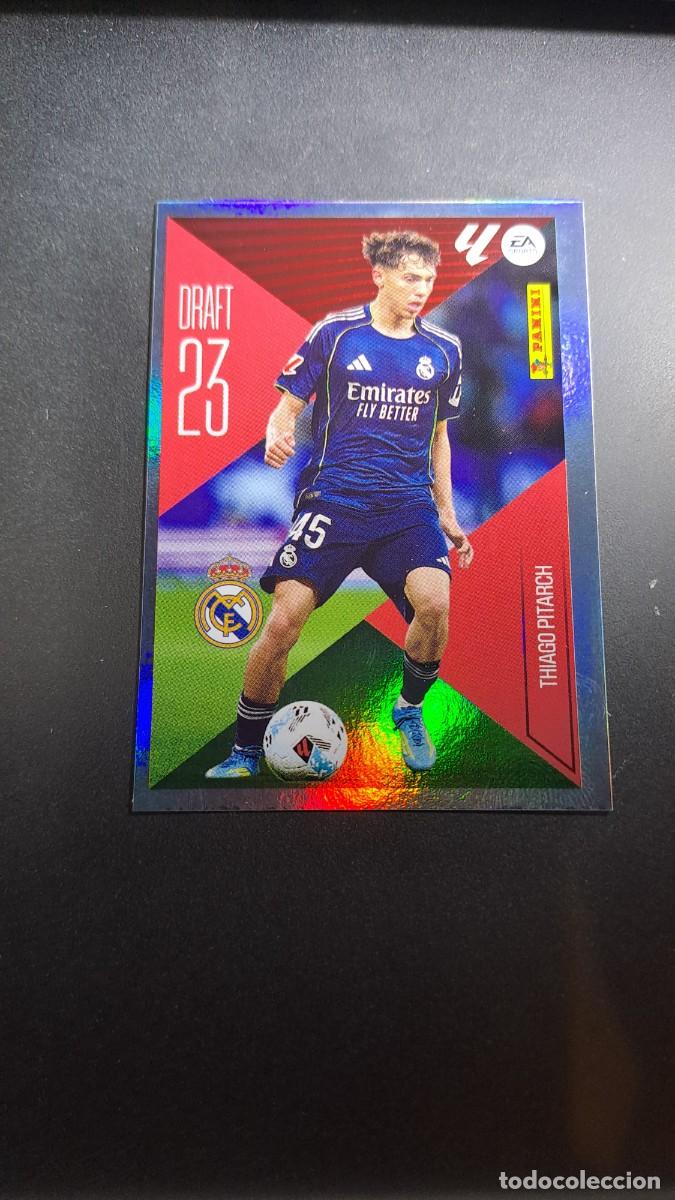 Coleccionismo cromos antiguos: CROMO THIAGO PITARCH 22 DRAFT 23 22 REAL MADRID LIGA 2026 2027 26 27 ESTE PANINI NUNCA PEGADO