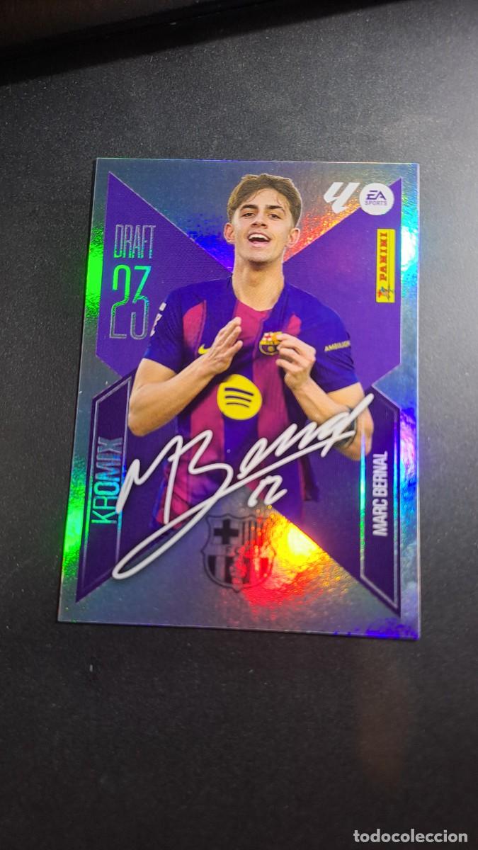 Coleccionismo cromos antiguos: CROMO MARC BERNAL K15 DRAFT 23 KROMIX K15 BARCELONA LIGA 2026 2027 26 27 ESTE PANINI NUNCA PEGADO