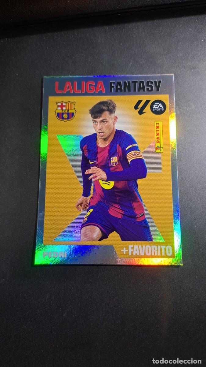 Coleccionismo cromos antiguos: CROMO PEDRI 7 LA LIGA FANTASY 7 BARCELONA LIGA 2026 2027 26 27 ESTE PANINI NUNCA PEGADO