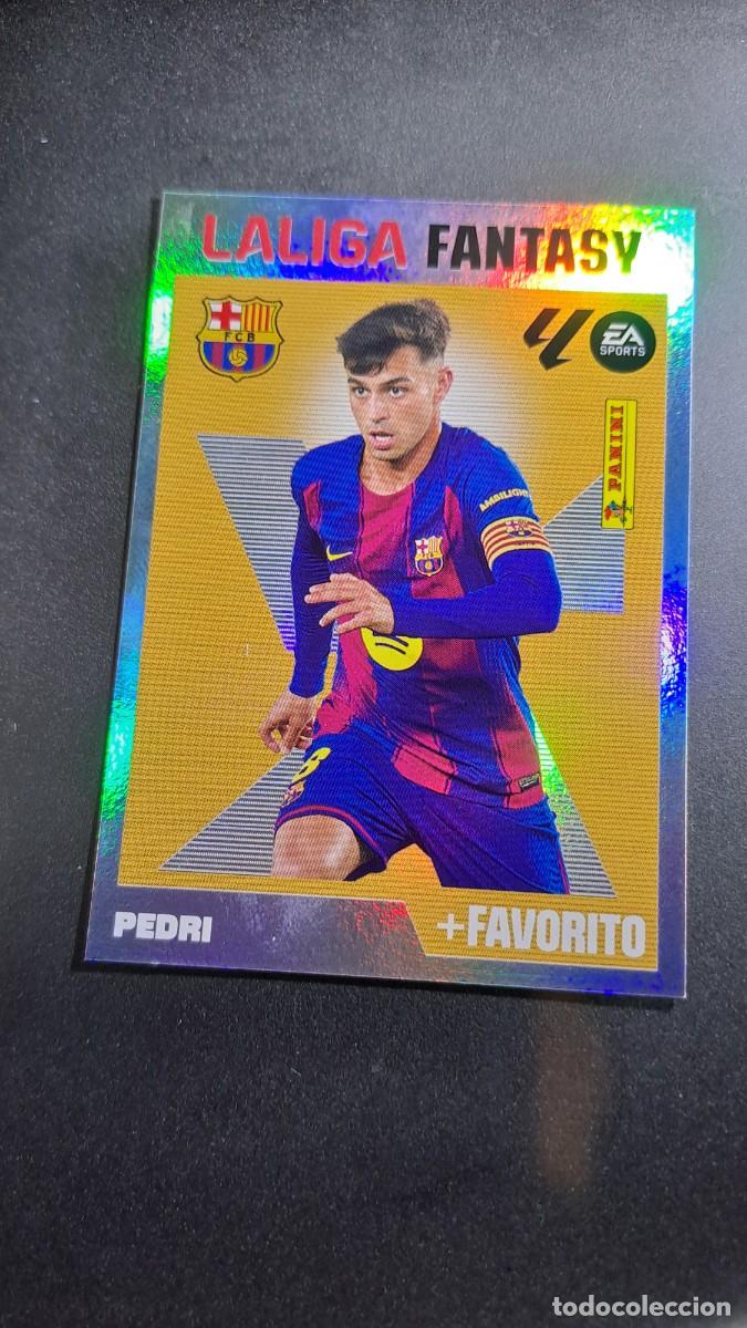 Coleccionismo cromos antiguos: CROMO PEDRI 7 LA LIGA FANTASY 7 BARCELONA LIGA 2026 2027 26 27 ESTE PANINI NUNCA PEGADO
