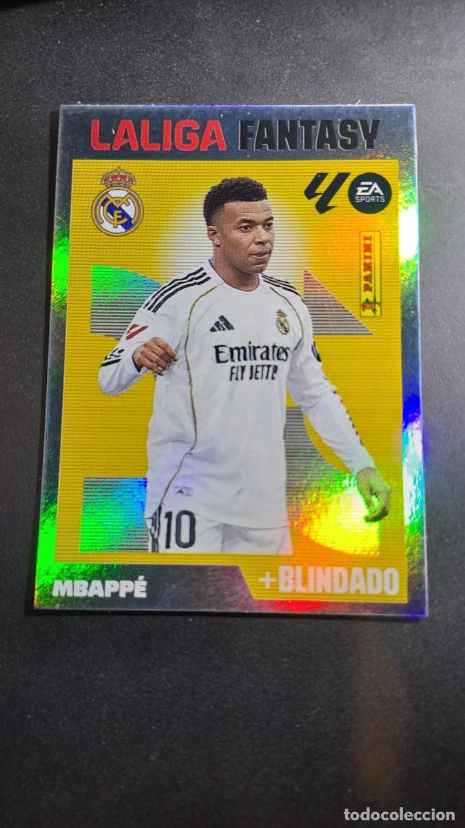 Coleccionismo cromos antiguos: CROMO MBAPPE 9 LA LIGA FANTASY 9 REAL MADRID LIGA 2026 2027 26 27 ESTE PANINI NUNCA PEGADO