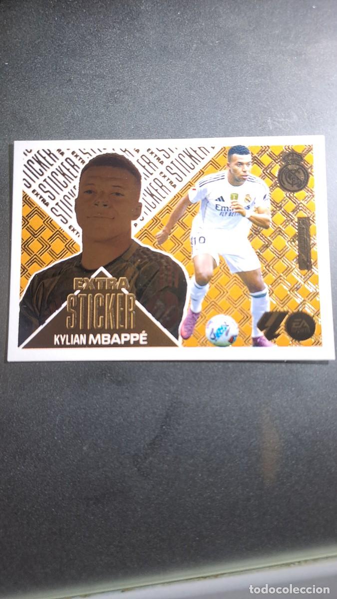 Coleccionismo cromos antiguos: CROMO MBAPPE EXTRA STICKER BRONCE REAL MADRID LIGA 2026 2027 26 27 ESTE PANINI NUNCA PEGADO