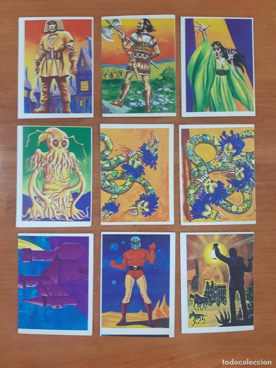 Coleccionismo cromos antiguos: LOTE RESERVADO 9 CROMOS MONSTRUOS