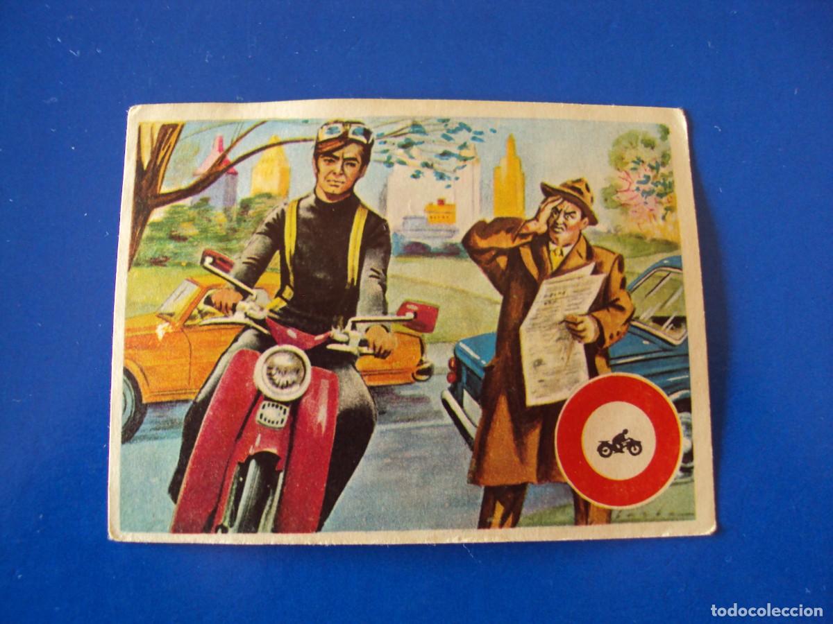 Coleccionismo cromos antiguos: N&ordm; 28 COLECCI&Oacute;N TRAFICO AL D&Iacute;A EDITORIAL ARTFI 1967 CROMO RECUPERADO