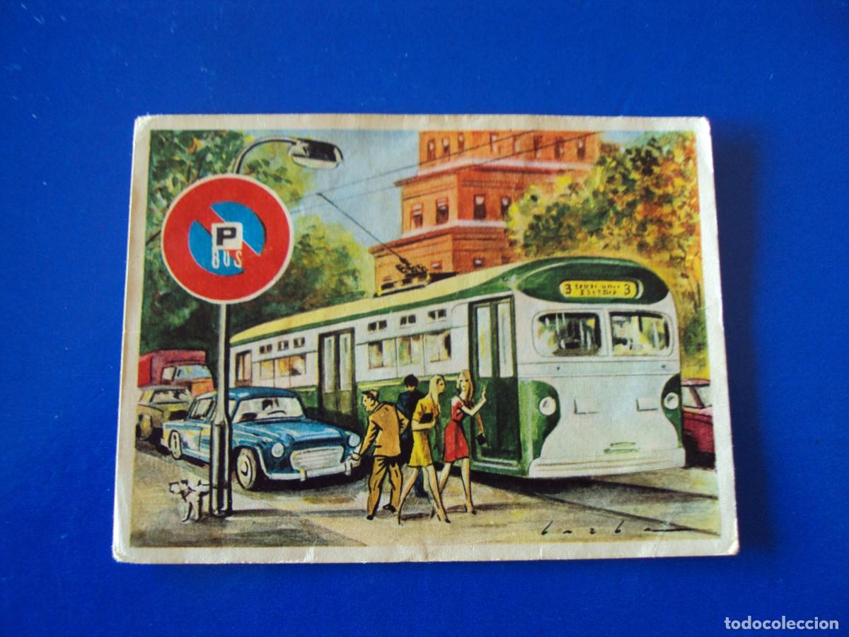 Coleccionismo cromos antiguos: N&ordm; 38 COLECCI&Oacute;N TRAFICO AL D&Iacute;A EDITORIAL ARTFI 1967 CROMO RECUPERADO