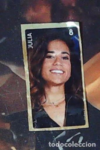 Coleccionismo cromos antiguos: chicle vidal 2018 operacion triunfo chicles cromo bubble gum sticker n 8