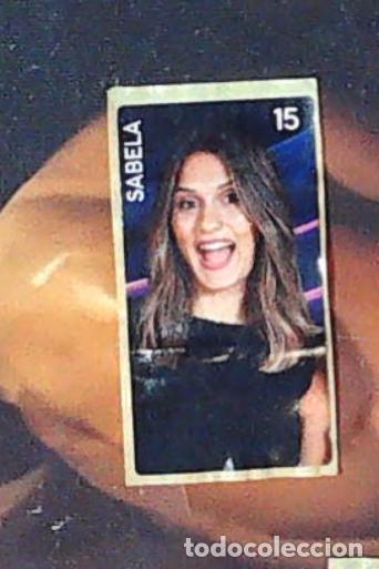 Coleccionismo cromos antiguos: chicle vidal 2018 operacion triunfo chicles cromo bubble gum sticker n 15