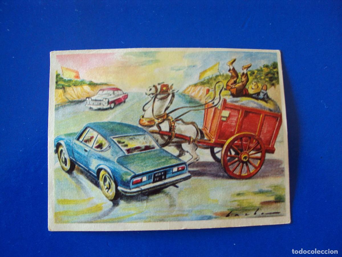 Collectable Antique Stickers: N&ordm; 65 COLECCI&Oacute;N TRAFICO AL D&Iacute;A EDITORIAL ARTFI 1967 CROMO RECUPERADO