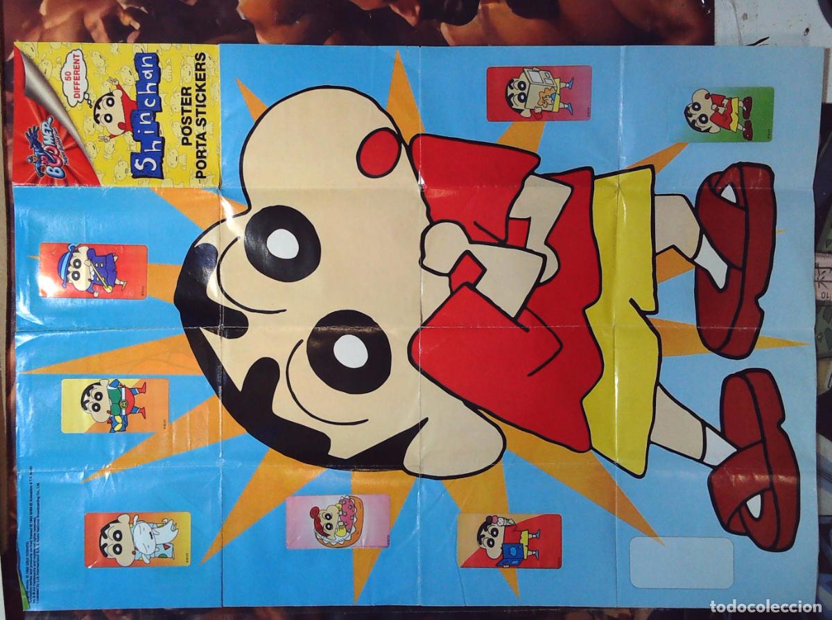 Coleccionismo cromos antiguos: chicle boomer chicles cromos album shinchan shin chan