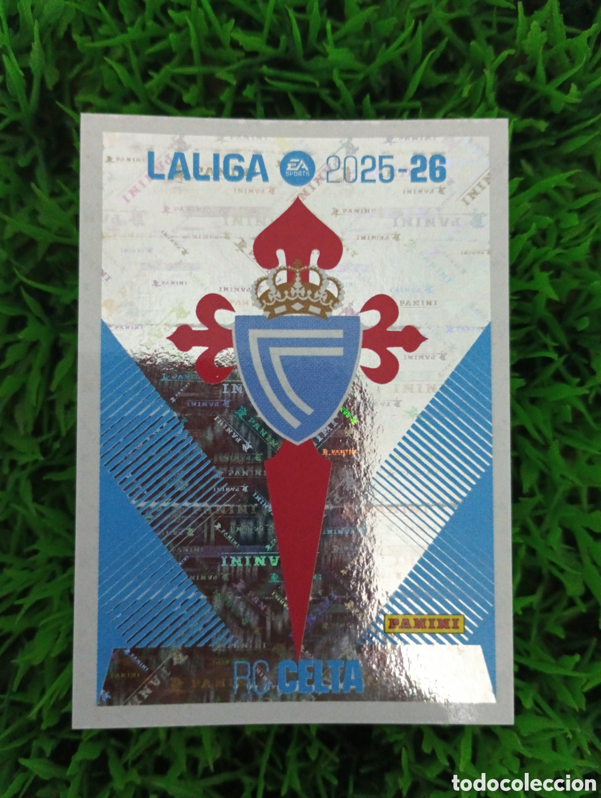 Coleccionismo cromos antiguos: Escudo Celta De Vigo Liga Este 25-26 # 1 NUNCA PEGADO