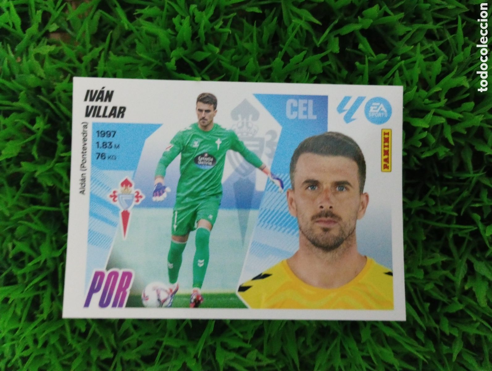 Coleccionismo cromos antiguos: Ivan Villar Celta De Vigo Liga Este 25-26 # 4 NUNCA PEGADO