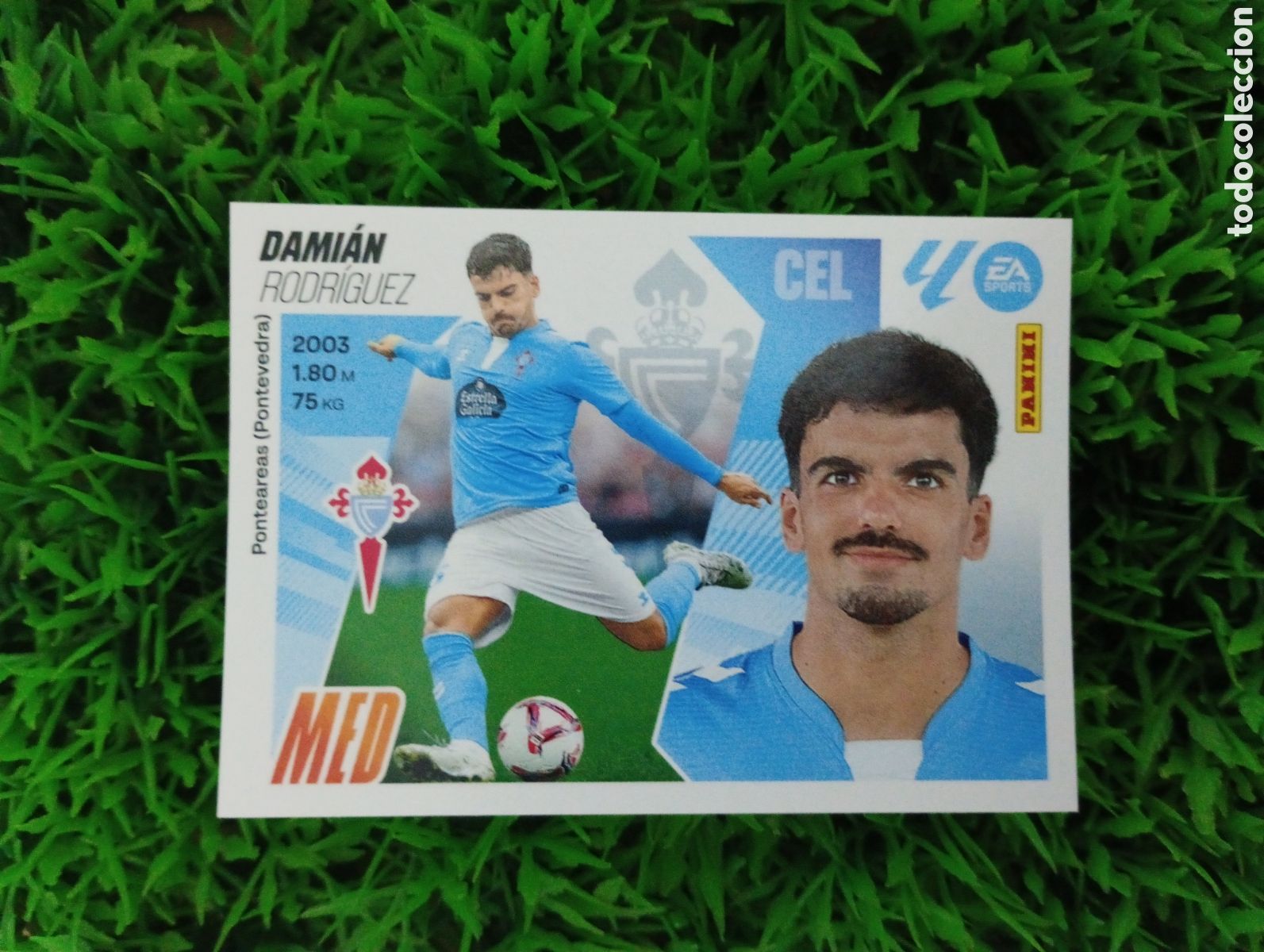 Coleccionismo cromos antiguos: Damian Celta De Vigo Liga Este 25-26 # 13 NUNCA PEGADO