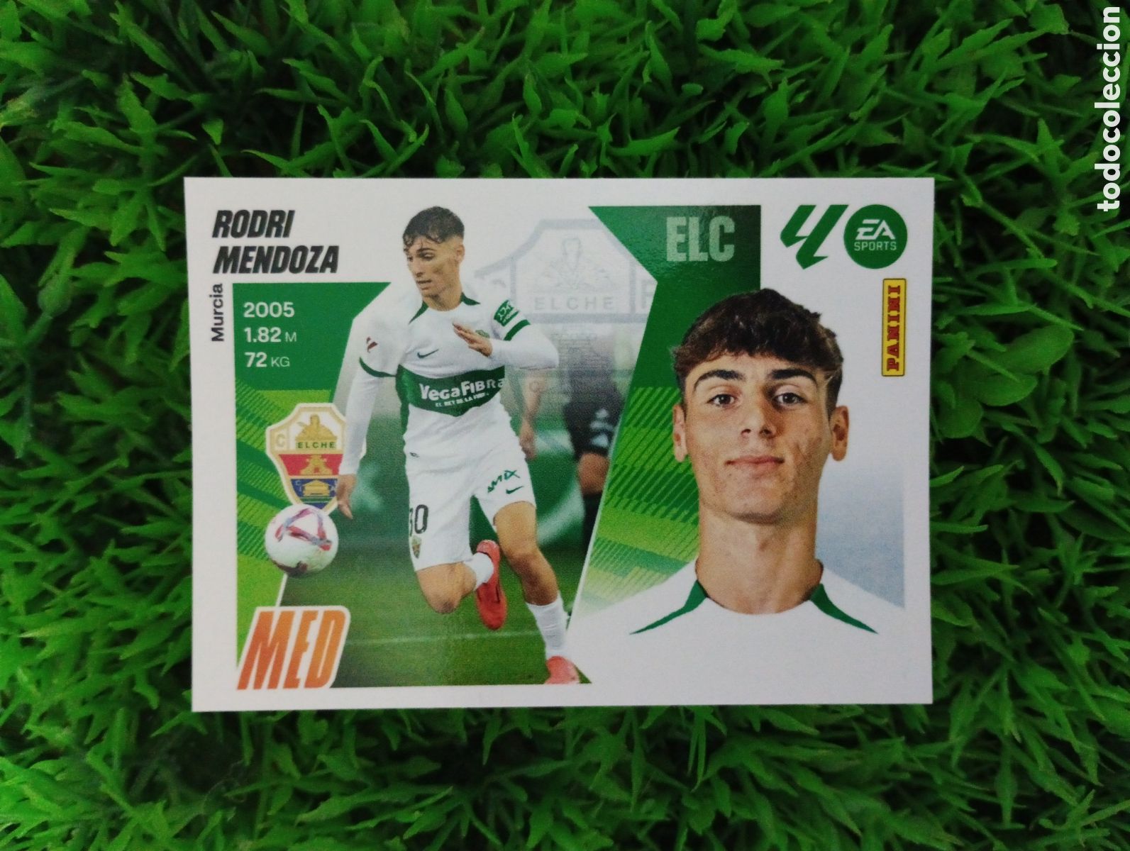 Coleccionismo cromos antiguos: Rodri Mendoza Elche Liga Este 25-26 # 15B NUNCA PEGADO
