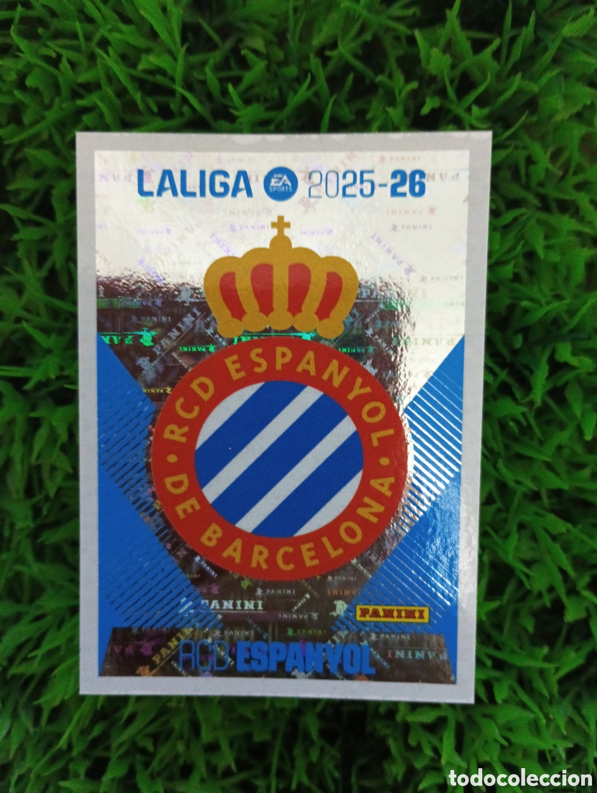 Coleccionismo cromos antiguos: Escudo Espanyol Liga Este 25-26 # 1 NUNCA PEGADO